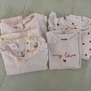 Lot de 4 tshirts 6 mois