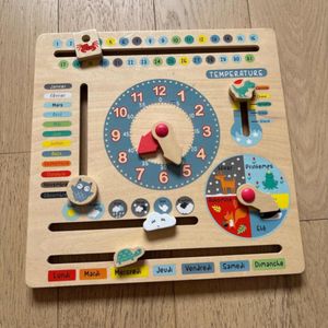 Calendrier saisonnier bois