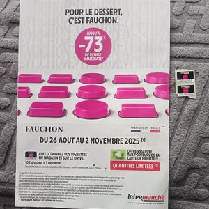 2 vignettes intermarché 