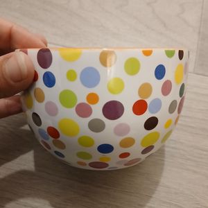 Bol à pois colorés 