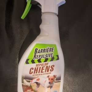 Pulvérisateur répulsif chiens