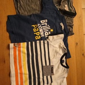 Trois T shirts