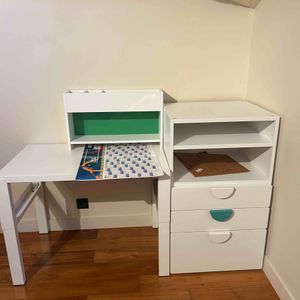 Bureau enfant blanc