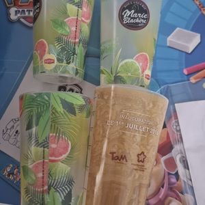 Verres plastique 