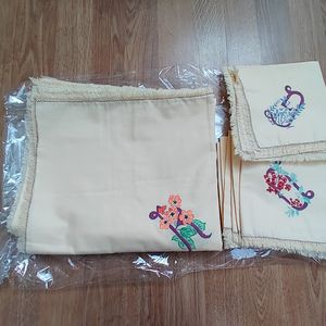 Nappe et serviettes de table