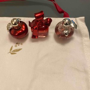 3 mini flacons de parfum 