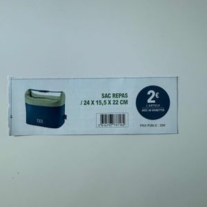 Collecteur sac repas Monbento 