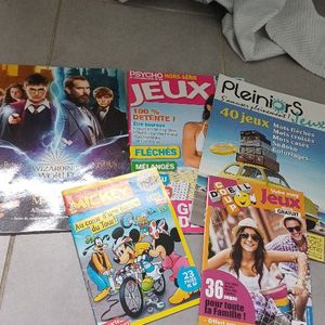Différents livres loisirs 