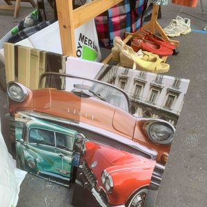 3 tableaux voiture