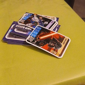 Cartes star Wars  de auchan