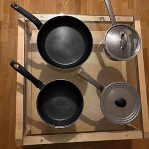 Lot poêles et casseroles 