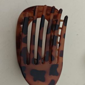 Pince à cheveux léopard 