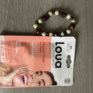 Lot de pinceaux + masque + bracelet 
