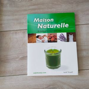 Livre entretien maison bio 