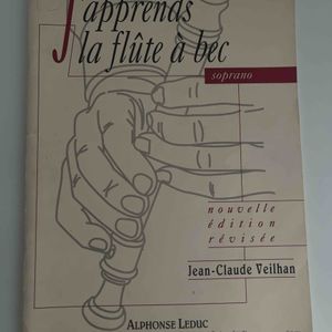 Livre d’apprentissage Flûte à bec 
