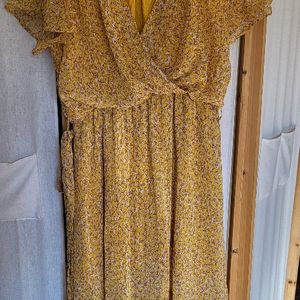 Robe jaune