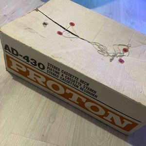 Stéréo. Cassette deck AD430 PROTON 