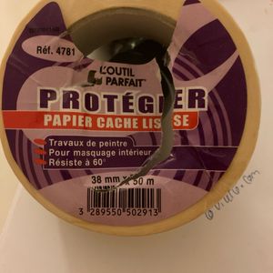 Protège papier cache lisse