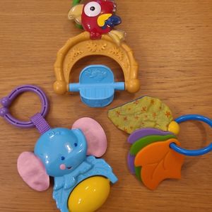 3 hochets bébé 🧸