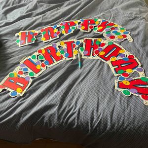 Guirlande Happy Birthday 