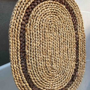 2 sets de table en paille 