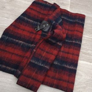 Écharpe rouge homme 