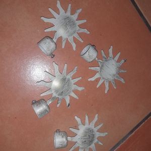 Embout tringle rideaux métal 