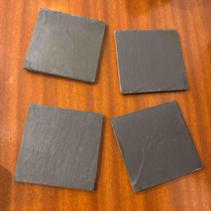 Dessous de verre en ardoise 