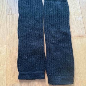 Guêtres noires taille unique 