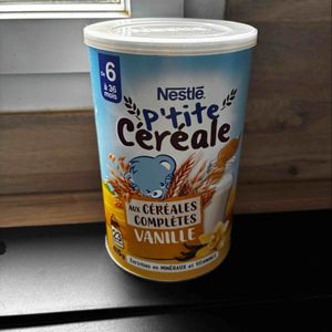 Céréales vanille enfant 