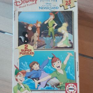 2 puzzles Peter Pan