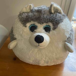 Peluche loup boule 