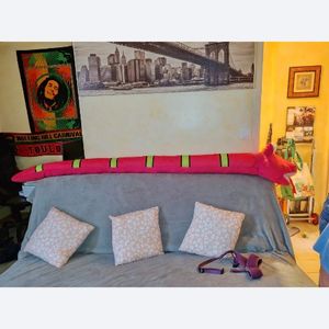 Grande peluche serpent 