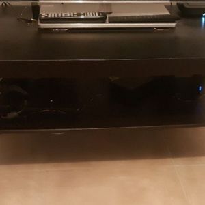 Table basse noire Ikea 90cm de long