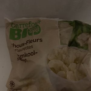 choux fleurs congelés 