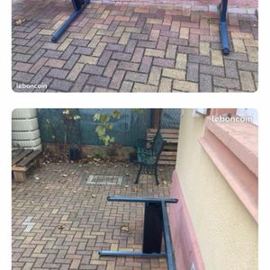 Structure métallique pour bureau 