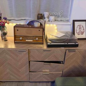 Buffet bas effet bois - à bricoler