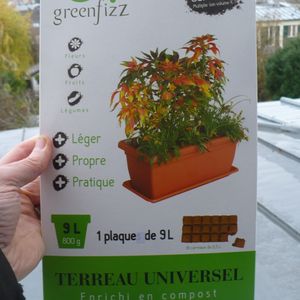 Terreau pour jardinière