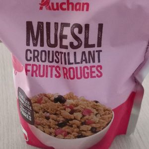 Céréales fruits rouges 