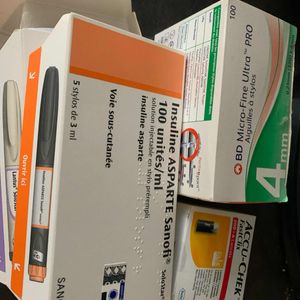 Aiguille à stylo pour diabète