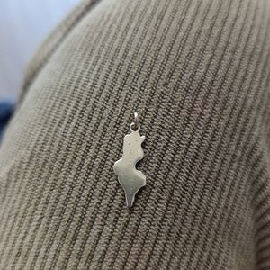Pendentif carte Tunisie 