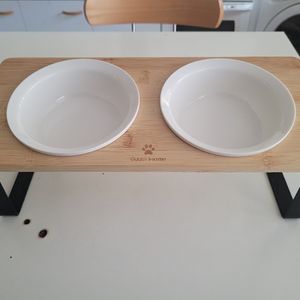 Gamelles pour chat surélevées