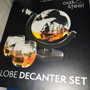 Carafe et verre whisky 