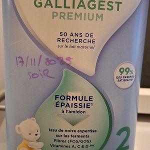 Galliagest 2 juste ouvert