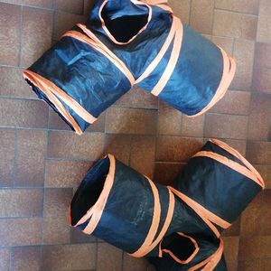 2 tunnels pour chats 🐱