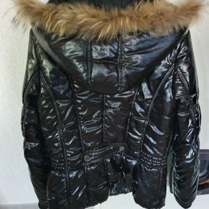 Manteau femme noir XL