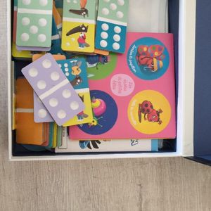 Boîtes avec deux jeux