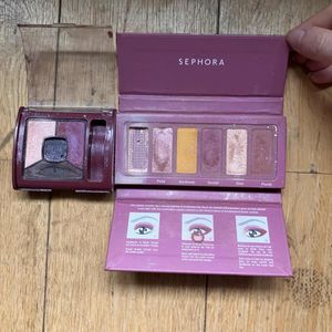 2 palettes de fard à paupières 