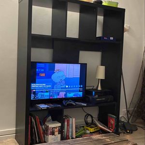 Meuble tv noir 