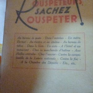 Rouspeteur sachez rouspeter